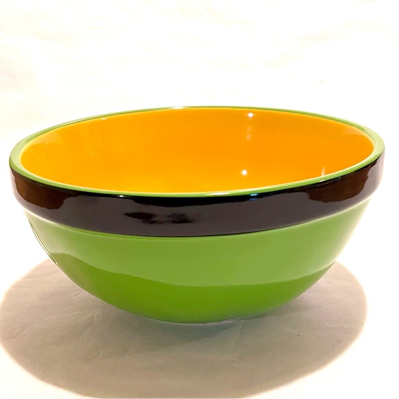 Rae Dunn POT O’ GOLD St. Patrick’s Day Ceramic Mixing Bowl Green/Yellow - Picture 4 of 9